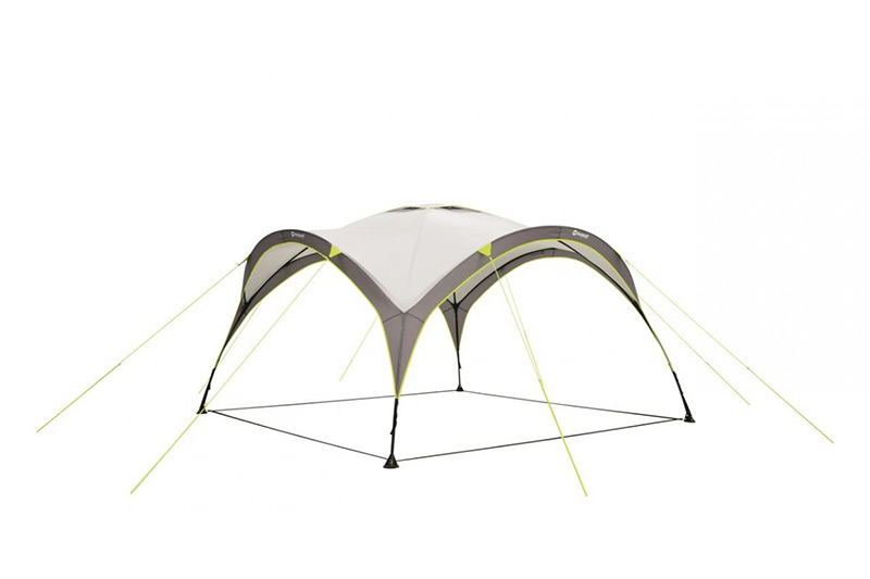 Функционална и лесна за разгъване шатра Outwell Day Shelter M със стоманени рейки