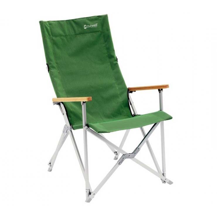 Лек сгъваем стол Outwell Duncan изработен от бамбук и алуминий