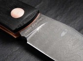 Сгъваем джобен нож Boker Solingen Annual Damascus 2022 с острие от ръчно кована дамаска стомана