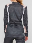 Дамски комплект термобельо Craft Baselayer Set W - блуза с дълъг ръкав и клин, тъмно сив цвят