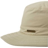 Ултралека широкопола шапка Trekmates Gobi UV50+ обработена с репелент, в бежов цвят