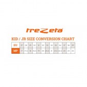 Таблица с размери на детските обувки Trezeta