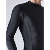 Мъжки термо-комплект Craft Core Dry Fuseknit черно - клин и блуза с дълъг ръкав