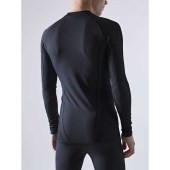 Мъжки термо-комплект Craft Core Dry Fuseknit черно - клин и блуза с дълъг ръкав