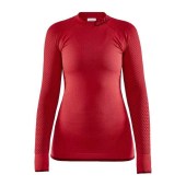 Дамска термо блуза с дълъг ръкав Craft Warm Intensity CN W червена
