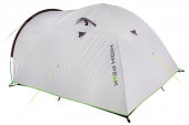 Двуслойна четириместна куполна палатка High Peak Nevada 4 UV80 с преддверие и UV защита