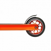Тротинетка за фрийстайл Spartan Stunt със стабилна конструкция, в оранжев цвят