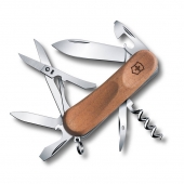 Швейцарско джобно ножче Victorinox EvoWood 14 с чирени от орехово дърво