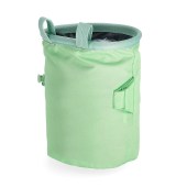 Торбичка за магнезий Petzl Bandi Jade Green с широк отвор
