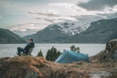 Лека едноместна туристическа палатка Robens Arrow Head 1 с алуминиеви рейки