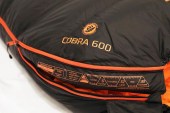 Лек топъл четирисезонен спален чувал Vango Cobra 600 с естествен гъши пух